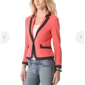 Rag & Bone Pink and Black Blazer